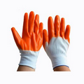 Protective Safety Gloves With Colorful Rubber Cover